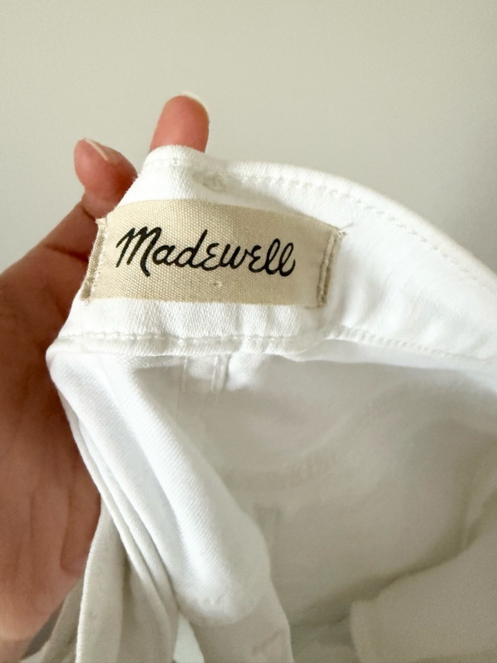 Madewell White Women's High-Rise Stovepipe Jeans Size 28 - Picture 6 of 8